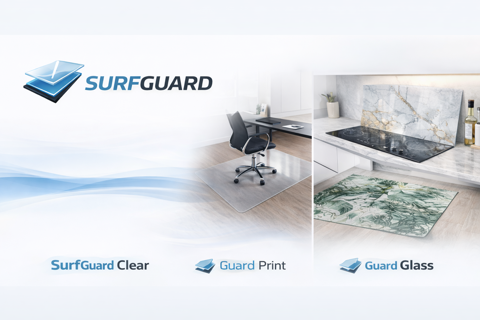 SurfGuard — maty i panele ochronne do domu i biura